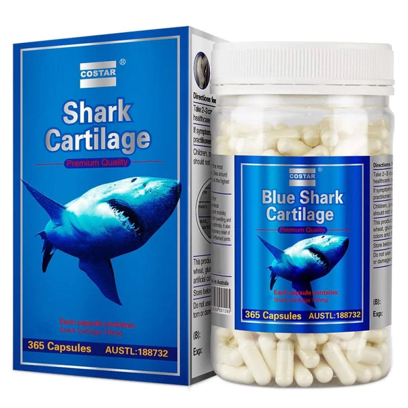 Viên uống hỗ trợ xương khớp Sụn Vi Cá Mập Costar Shark Cartilage 750mg (365 viên)