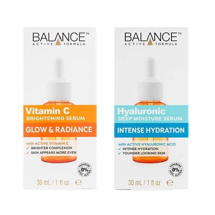 COMBO "DA SÁNG - CĂNG BÓNG" Serum Balance Vitamin C & Hyaluronic