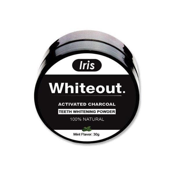 IRIS White Out organic activated charcoal powder