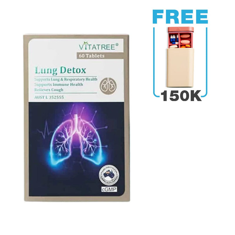 Viên uống thải độc phổi Vitatree Lung Detox (60 viên)