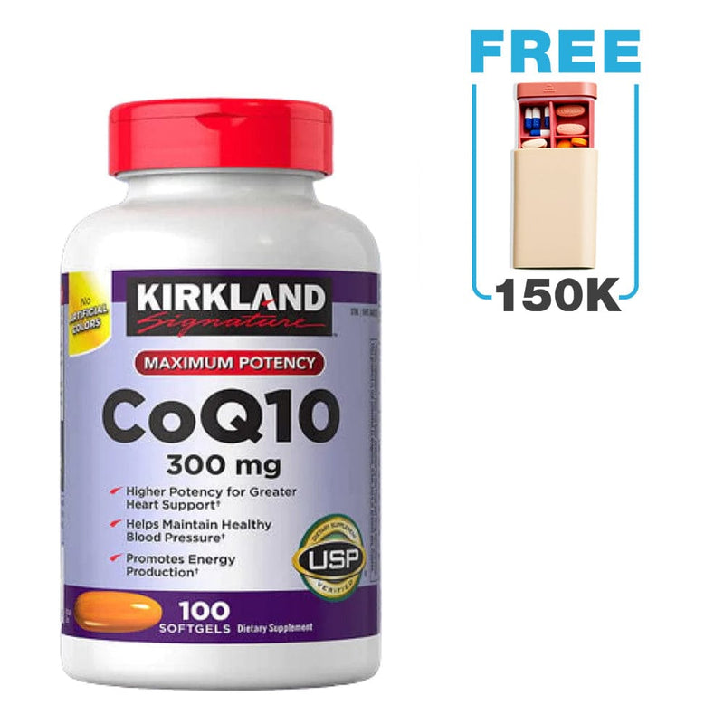Viên uống hỗ trợ tim mạch CoQ10 300mg Kirkland (100 viên)