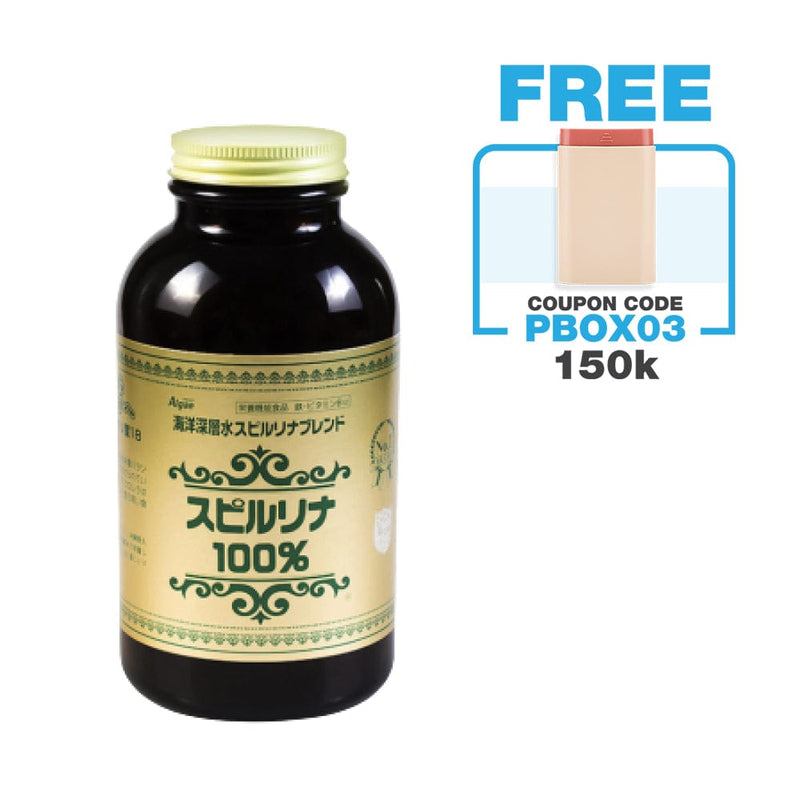 Viên uống tảo Xoắn Spirulina Nhật Bản (2200 Viên)