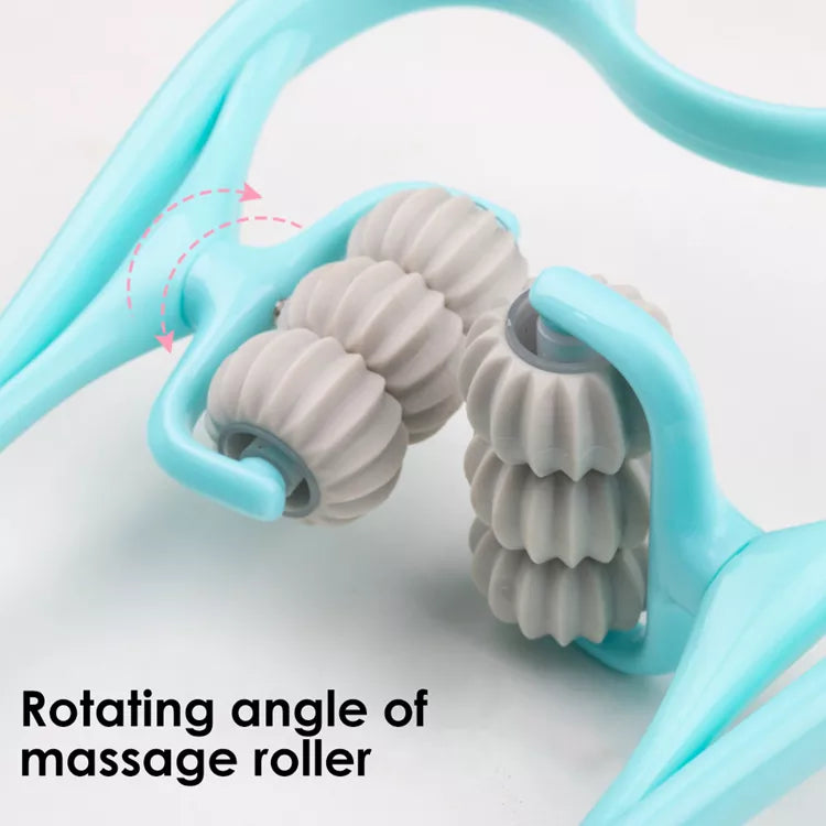 Neck Yoga Roller Stretch