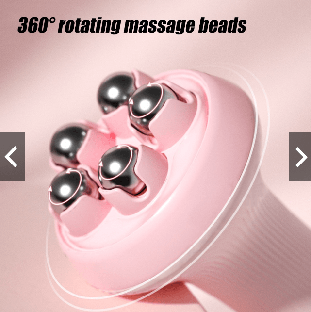 Bóng lăn massage cơ thể xoay 360 độ bằng thép không gỉ