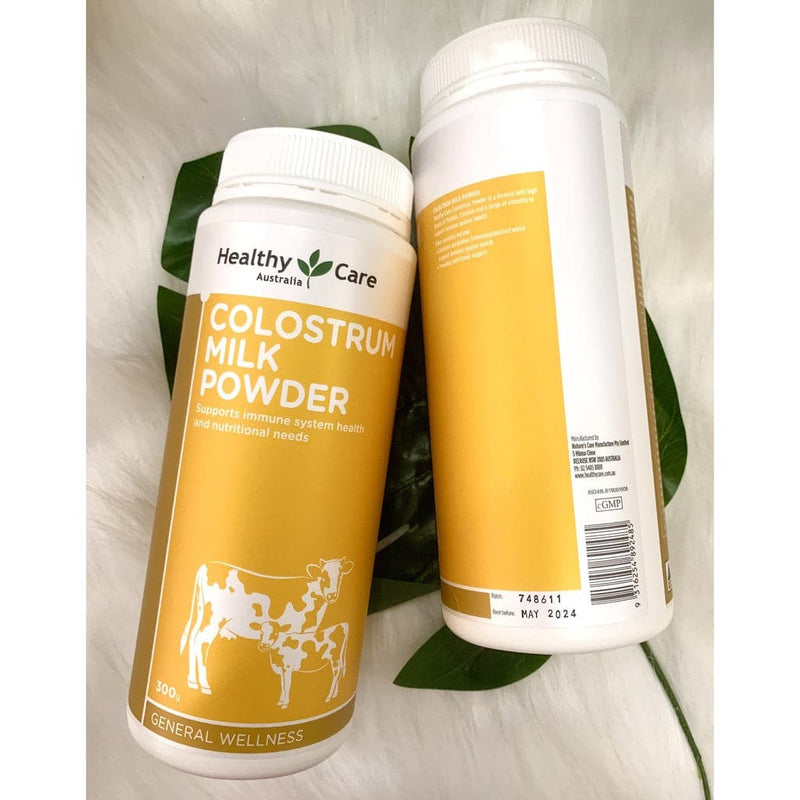 Bột sữa bò non Healthy Care Colostrum Milk Powder Úc (300g)