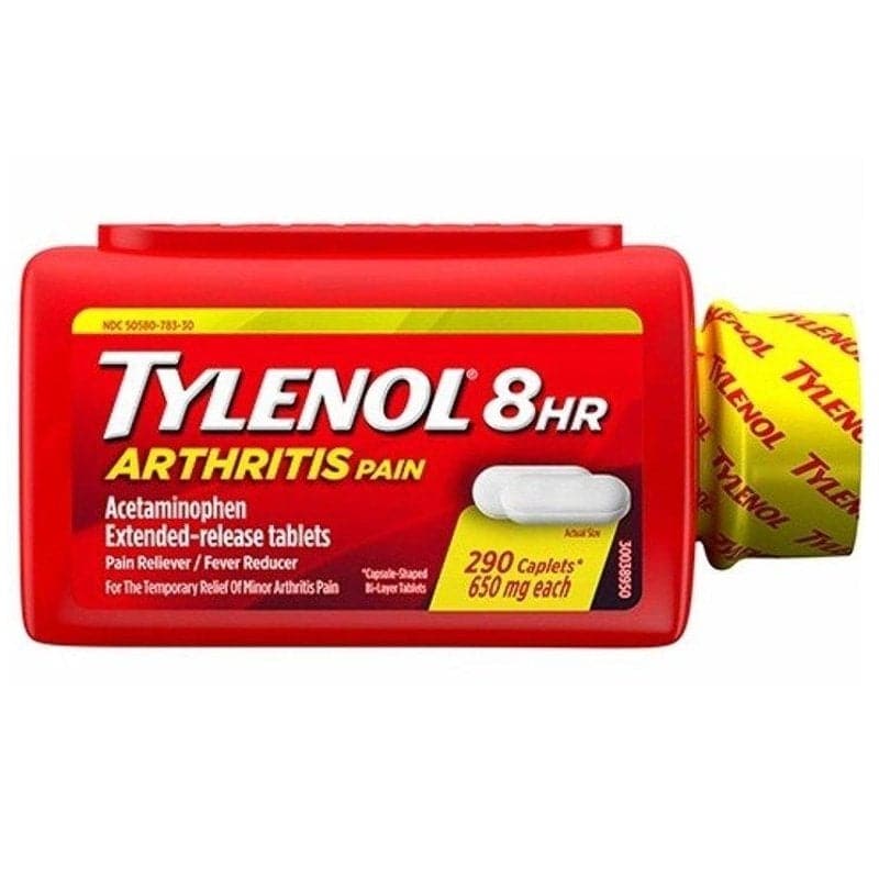 Viên uống giảm đau, hạ sốt Tylenol 8HR Arthritis Pain 650mg (290 viên)
