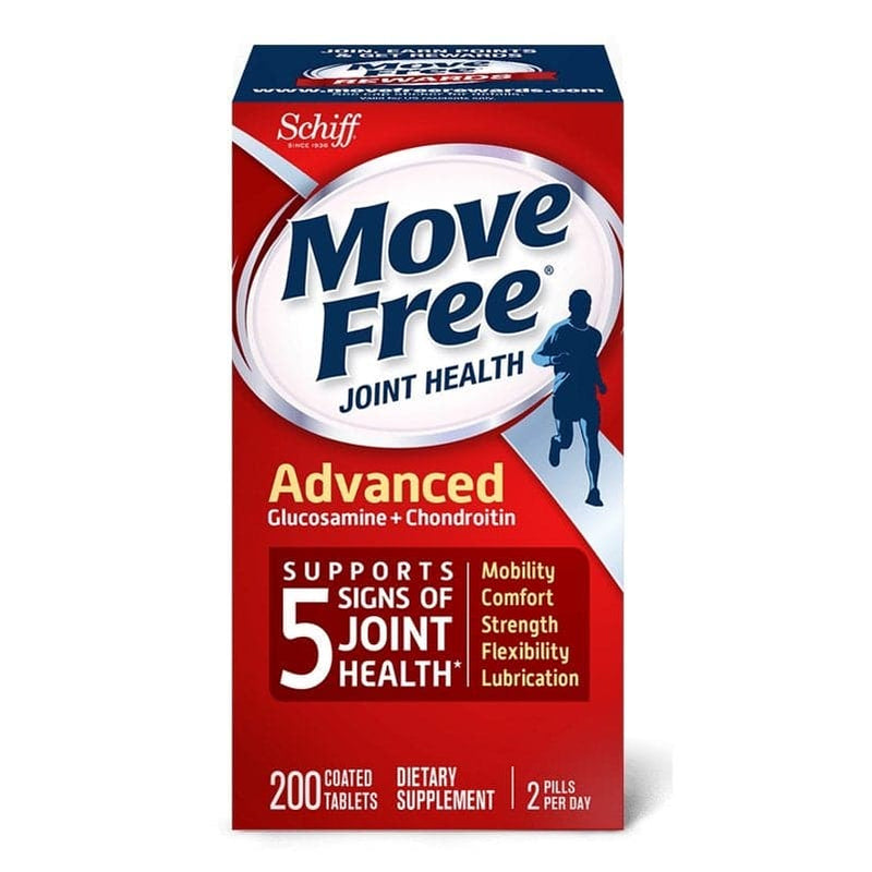 Viên uống hỗ trợ đau nhức xương khớp Schiff Move Free Joint Health (200 viên)